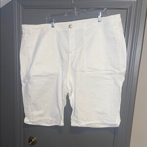 Lane Bryant White Women's Bermuda Shorts
